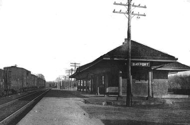 The Bayport Train Station