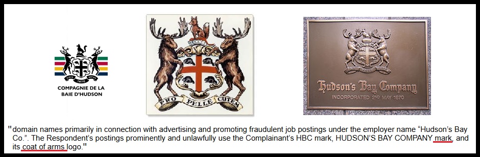 Hudson Bay company trademark